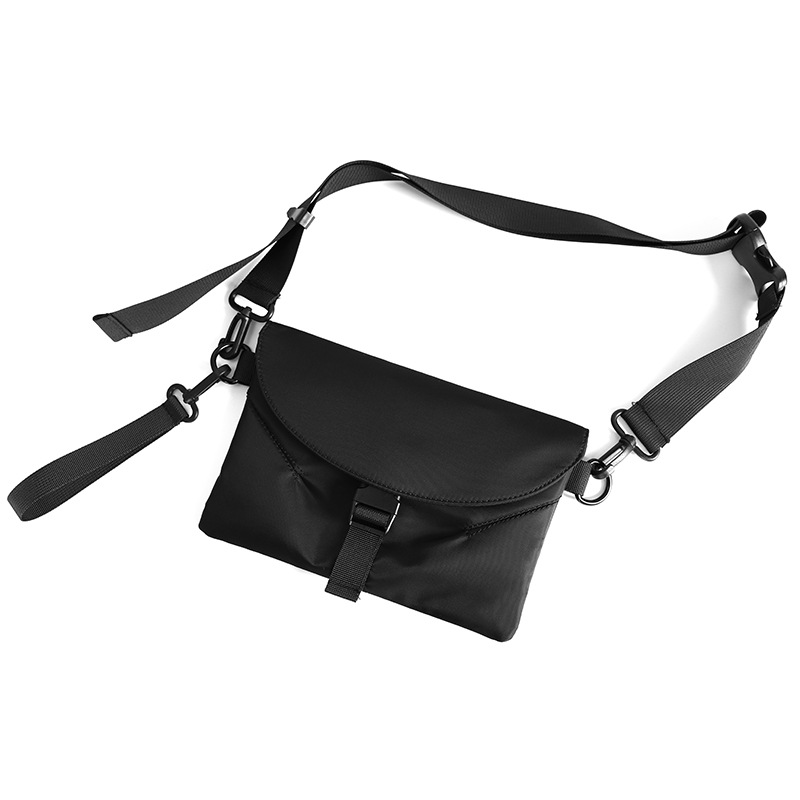 Korean Style Men's Shoulder Bag New Crossbody Bag Men's Crossbody Bag Outdoor Sports Chest Bag Casual Multi-function Bag Fashionable Brand