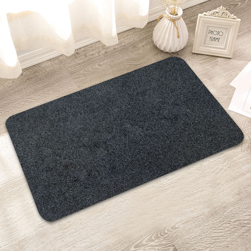 A set of self-adhesive velvet anti-slip mat roll, door mat, foot mat, solid color, pure color, TPR roll material, full roll