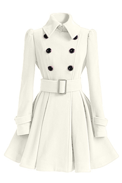 2019 New European and American Coat Women's Style Slim Fit Mid-length Women's Woolen Coat Belt Woolen Coat Women