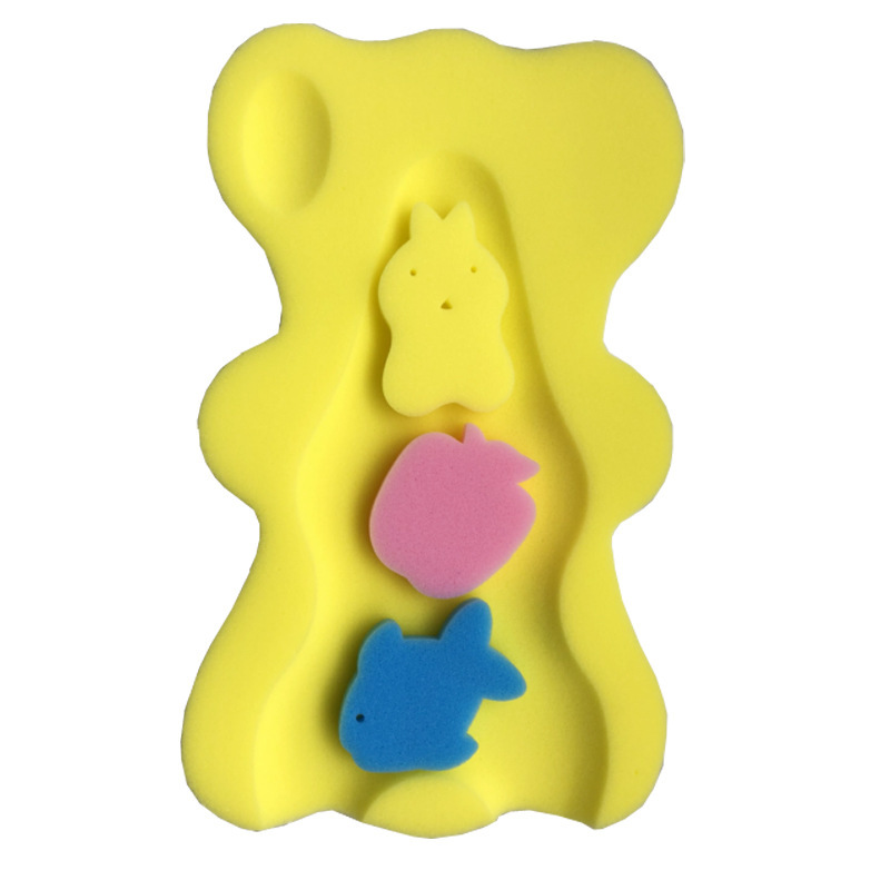 Baby bath basin bath net baby bath rack newborn net bag bath bed non-slip sponge mat wholesale