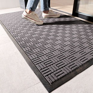 Cross-border Floor Mat Hotel Gate Rubber Non-slip Carpet Shopping Mall Entrance Mat Home Dust-proof Household Mat