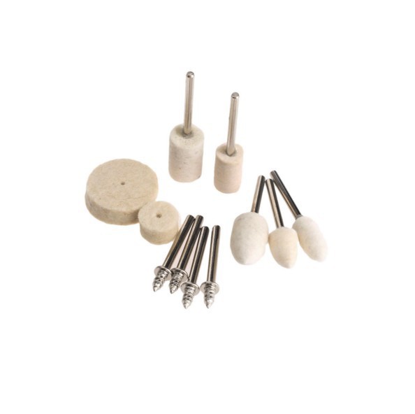 129pc accessories wool polishing wheel polishing tool wool felt polishing metal surface polishing wheel rotary worker