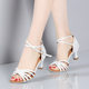 Latin dance shoes women's adult mid heel dance shoes women's new dancing shoes soft sole shoes