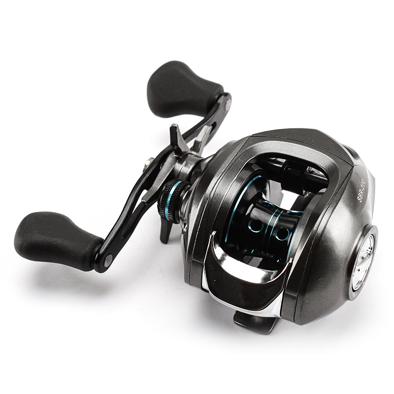 Drop Wheel 18 Axis Anti-Explosion Line Metal Luya Drop Wheel Makou Luya Rod Fishing Wheel Raft Fishing Black Line Wheel