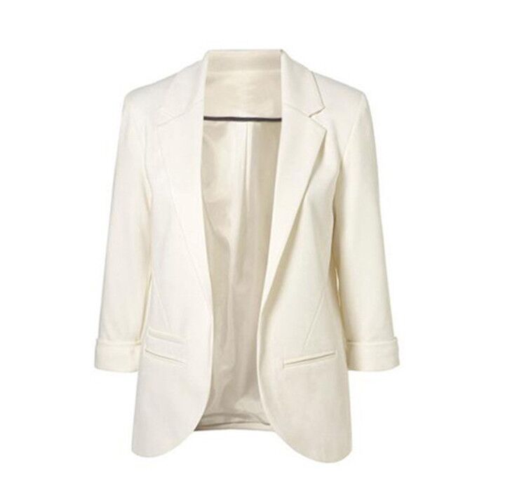 2023 Amazon ebay candy color seven-piece sleeved small suit suit suit suit suit casual jacket female
