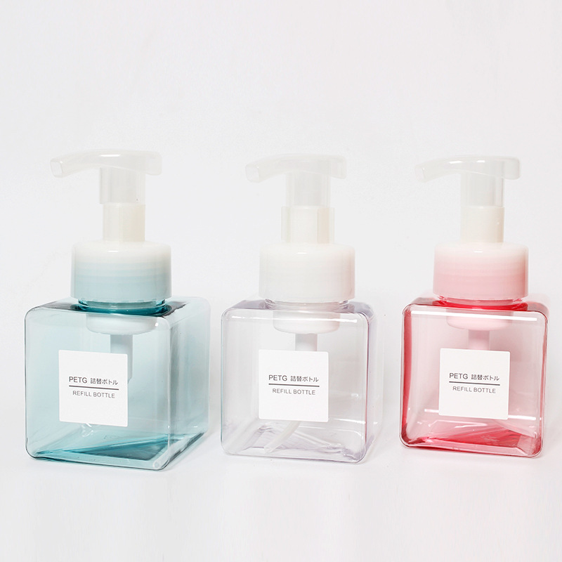 250ml Foam Bottle Moose Foam Bottle Body Soap Hand Soap Effervescent Tablets Bottle Disinfectant Water Cosmetics Bottled