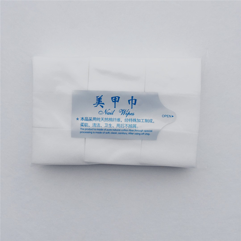 Factory goods nail polish remover cotton wholesale nail polish remover cotton sheet nail remover cotton soft nail towel nail remover towel