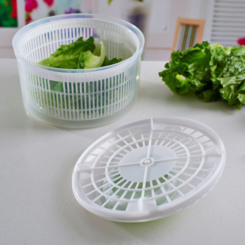Plastic manual vegetable dryer household kitchen fruit dehydrator multifunctional salad vegetable spatula