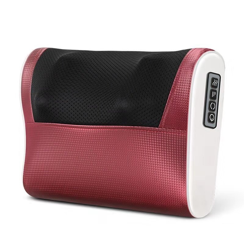 Shoulder and Cervical Spine Massager Neck Waist Shoulder Back Neck Hot Compress Household Electric Pillow Multifunctional Whole Body