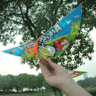 Creative finished bird toys auspicious bird rubber band power bird square stall supply toys wholesale