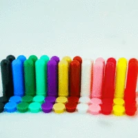 Цветная мятная носовая трубка diy с хлопковым сердечником для носа с ингалятором упаковка пластиковая бутылка inhaler носовая упаковка
