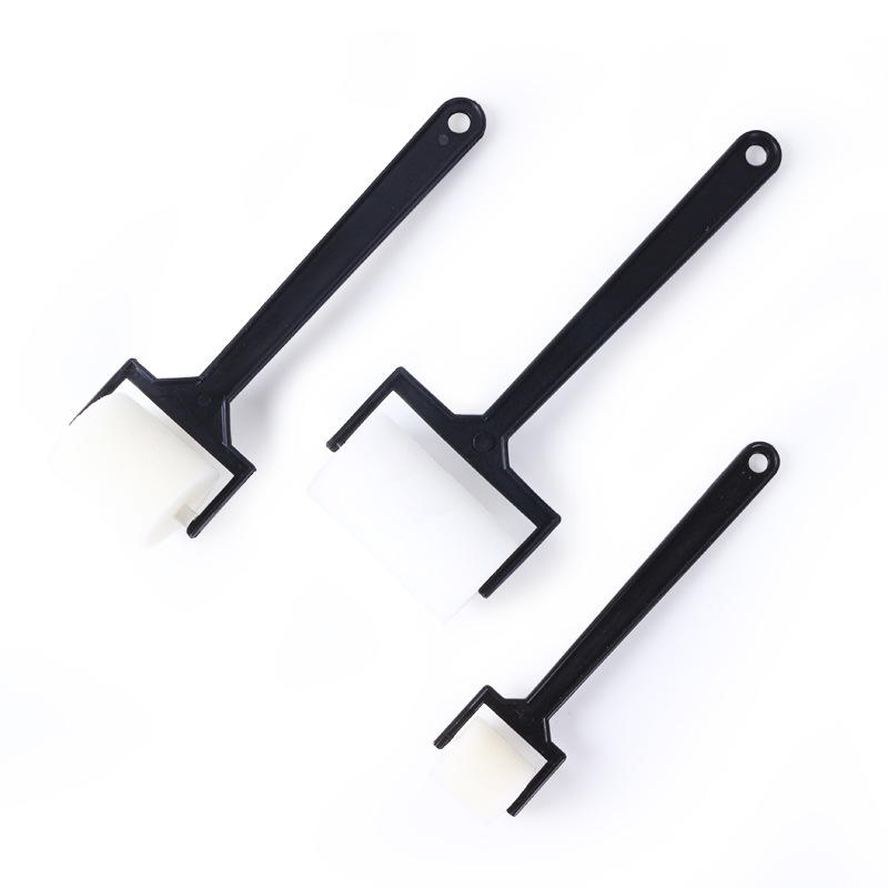 Children's diy graffiti painting seal sponge roller roller painting brush flat sponge brush set sponge roller brush