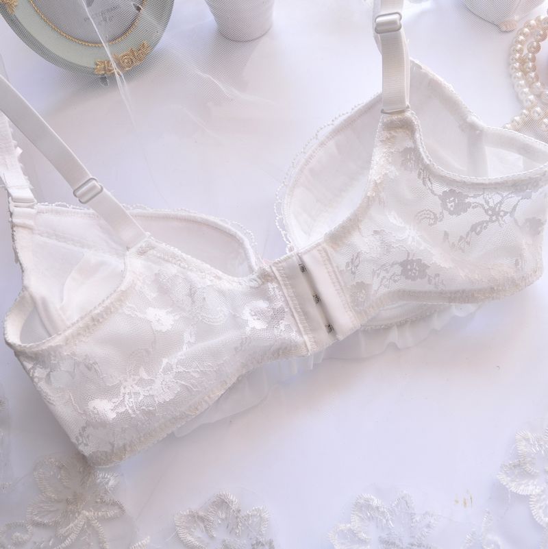 Set di biancheria intima sexy con reggiseno e reggiseno a coppa sottile ricamato solubile in acqua in stile giapponese a lungo termine, taglia grande_voghion.com