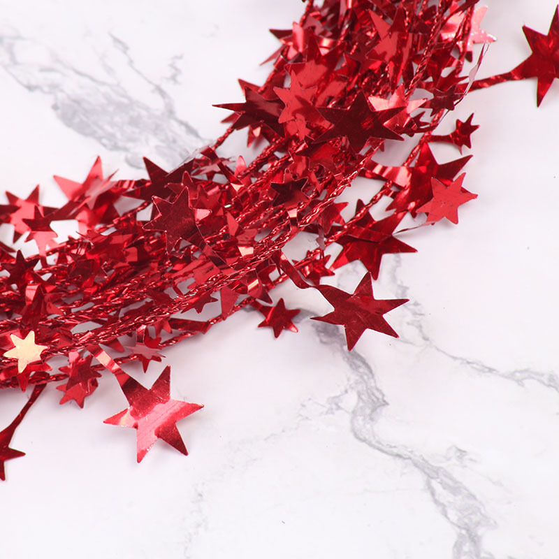 7.5 m Stars Wire Christmas Tree Decorations Accessories Christmas Decorations Christmas Color Strip Christmas Wire Five Stars_voghion.com