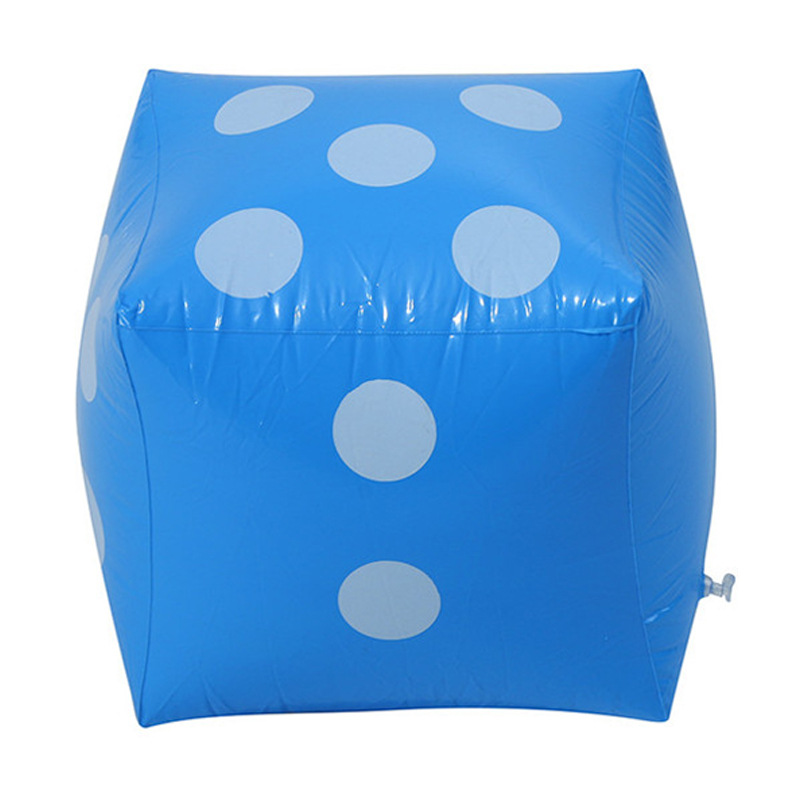 PVC inflatable dice large color sieve fun big dice activity atmosphere props bar KTV points toy