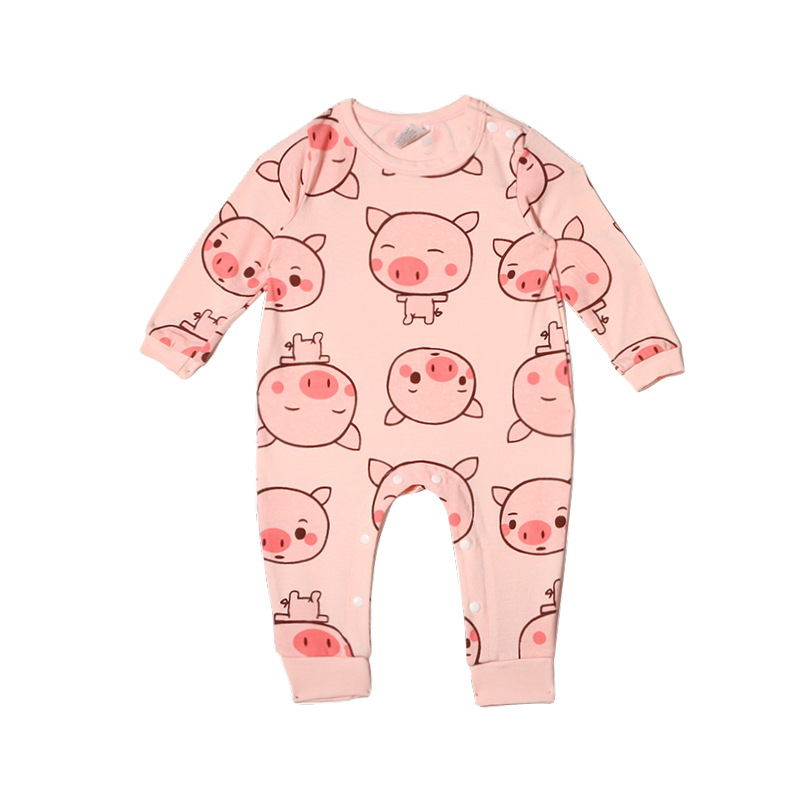 Climbing Clothing Korean-style Baby Clothes Spring Baby Clothes Thin Baby Jumpsuit Long-sleeved Jumpsuit 1501a