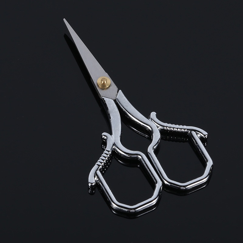 Stainless Steel Thread Cutter Scissors Office Student Household Longfeng Cutter Paper Cutting Tailor Cutter Clothing Scissors