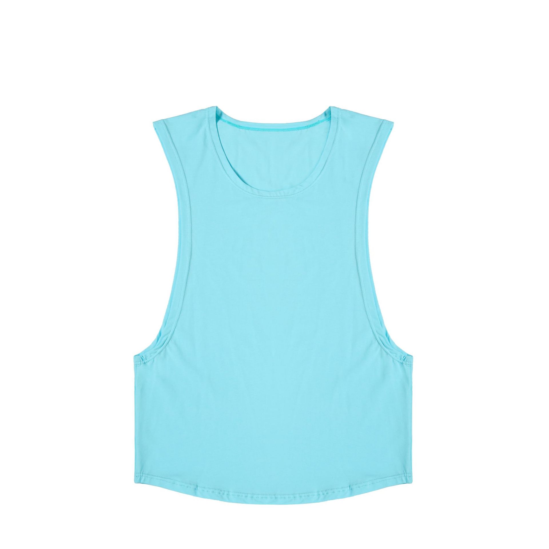 Men's Vest Solid Color Cotton Sexy Breathable Casual Large Cuff Men's Vest