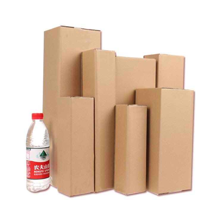 Long square carton express carton set wholesale packing flat box triangle carton half high long carton
