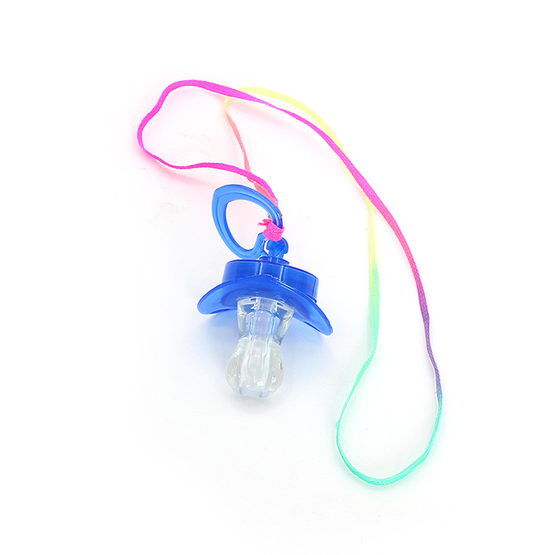 Whistle light flash nipple luminous nipple LED flashing light disco nightclub bar props gift whistle toy