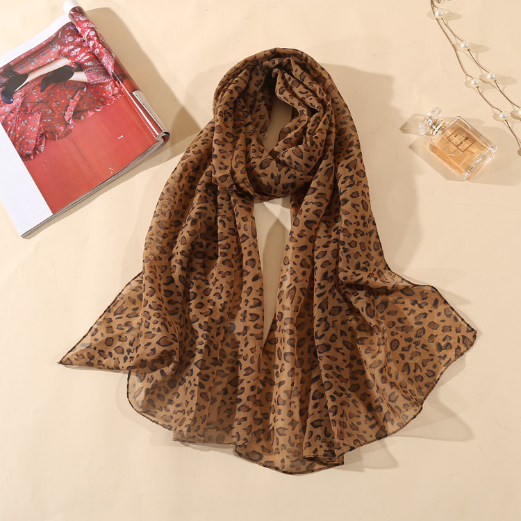 Sand Scarf Summer Small Scarf Small Scarf Korean-style Scarf Women's Lightweight Shawl Scarf Dual-use Korean-style All-match
