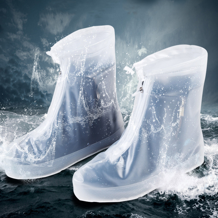 Outdoor rainy day non-slip rain shoes shoe cover manufacturers wholesale indoor thick wear-resistant repeated use waterproof shoe cover