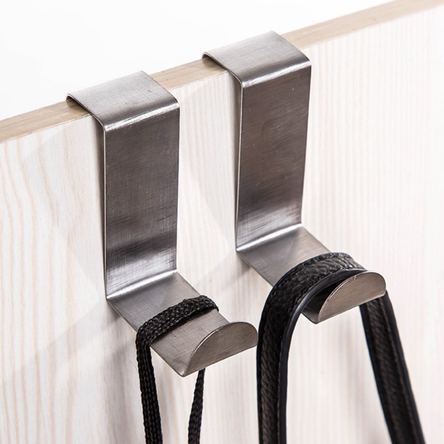 General merchandise color stainless steel door back type multi-function dual-purpose clothing hook alloy metal door hook