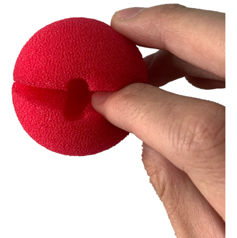 Factory mixed batch foam sponge ball clown nose big red EVA masquerade party props