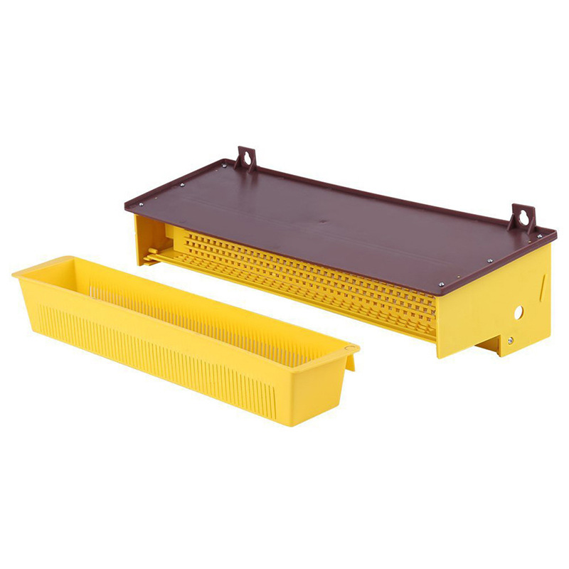 Plastic powder remover beekeeping tool beehive feeding box bee beehive pollen box factory direct sales