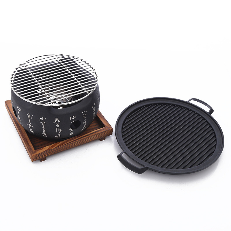 Creative tea-making stove, Japanese-style cooking charcoal stove, barbecue stove, alcohol stove, small oven, barbecue stove, charcoal stove