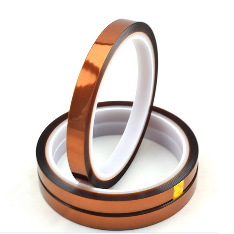 Do not roll automatically fit Brown high temperature insulation tape mobile phone battery film tape gold finger tape