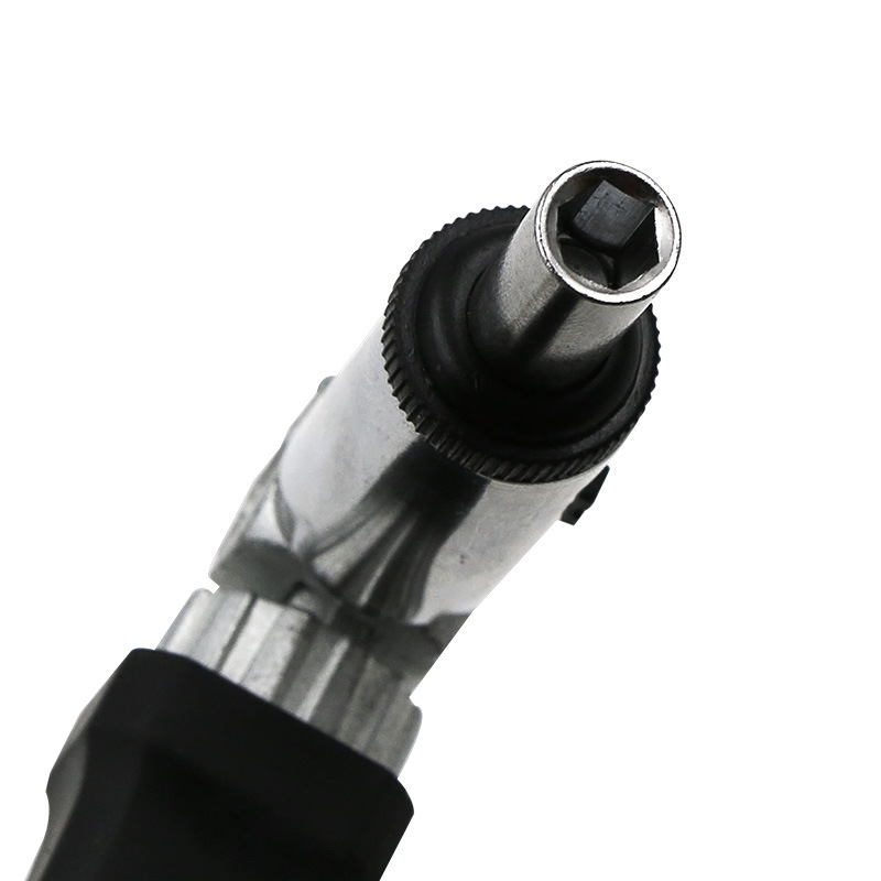 Ratchet screwdriver angle variable 0-180 degrees can be turned left and right 1/4 inch hexagon socket interface is widely used