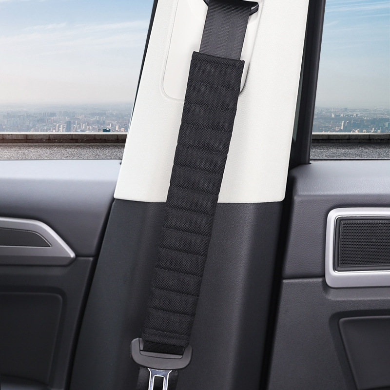 Car Seat Belt Shoulder Cover Pair of Car Interior Supplies Decoration Set Longer Safety Belt Cover Universal Men