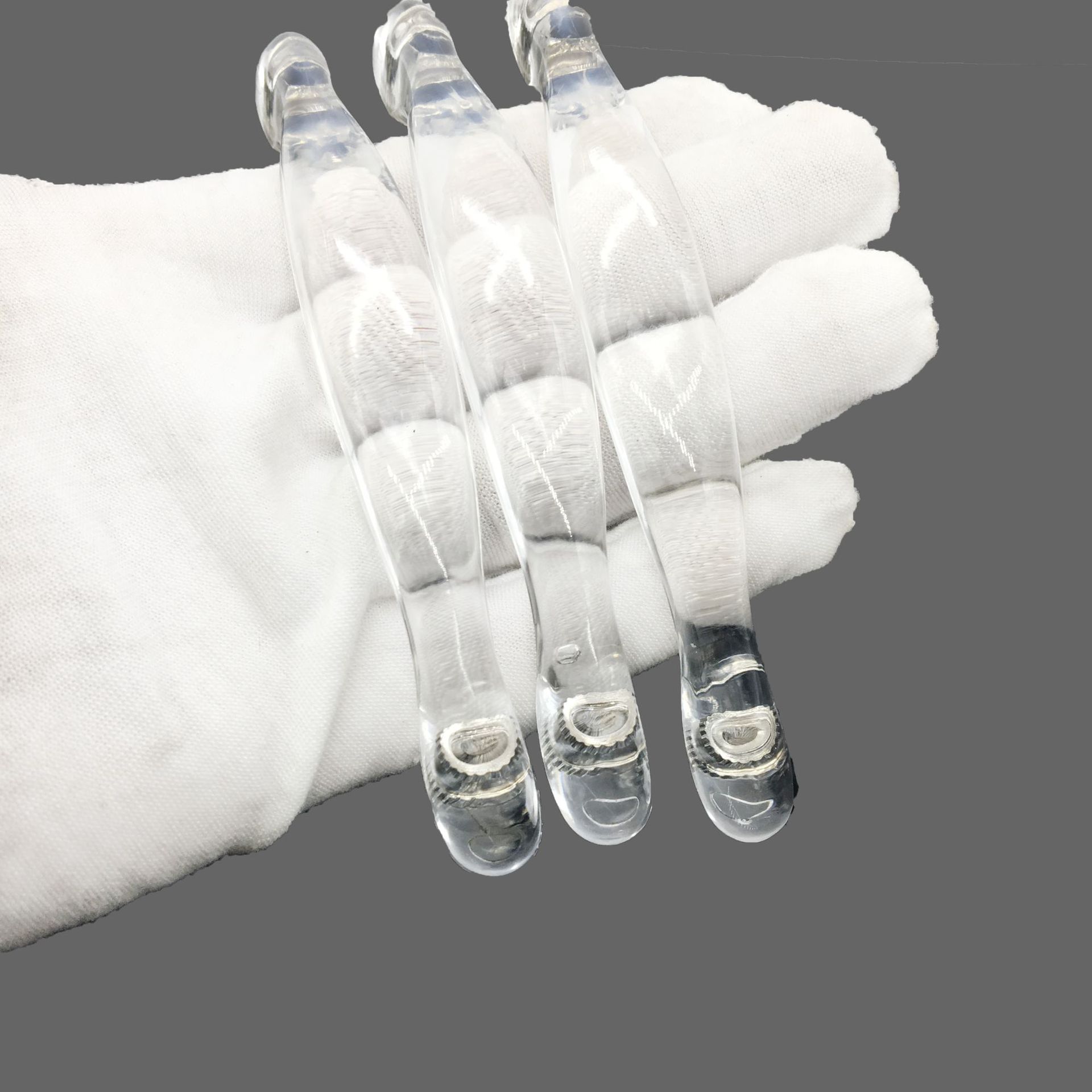 Acrylic transparent handle organic glass handle Crystal acrylic transparent handle cabinet drawer door handle