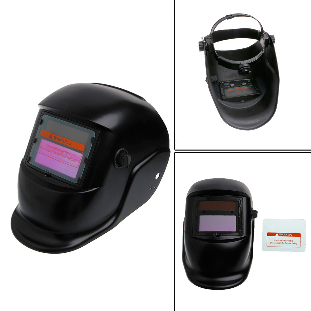 Head-mounted solar automatic light changing welding mask anti-glare arc-proof heat insulation welder welding two shielded welding cap