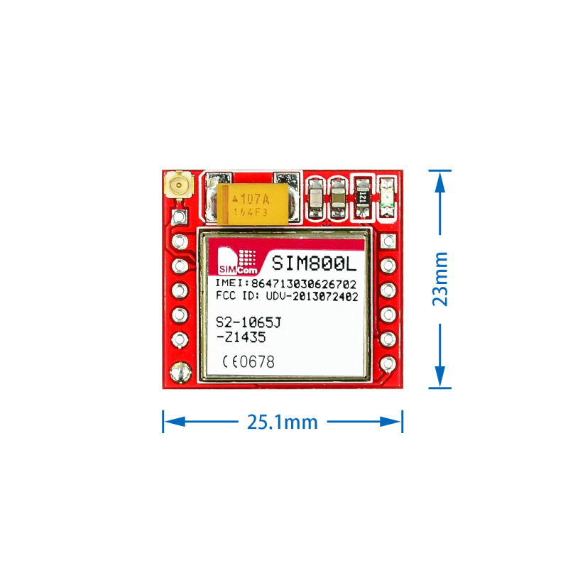 Sim800l Gprs Gsm モジュール Microsim カード小型格安コアボード|undefined