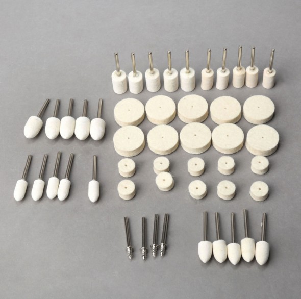 129pc accessories wool polishing wheel polishing tool wool felt polishing metal surface polishing wheel rotary worker