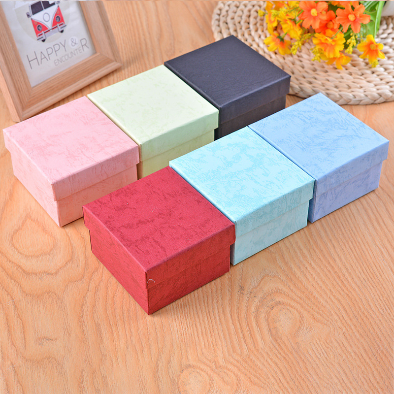Factory spot hand cover packaging box creative ribbon bow jewelry box gift jewelry box can be fixed