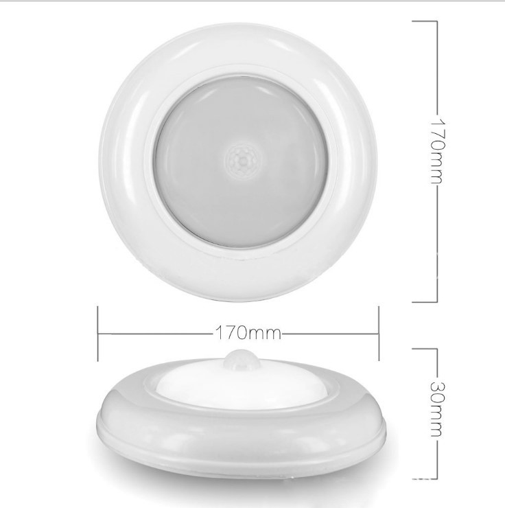 Creative LED human body induction light control ceiling lamp wall lamp night light corridor staircase light