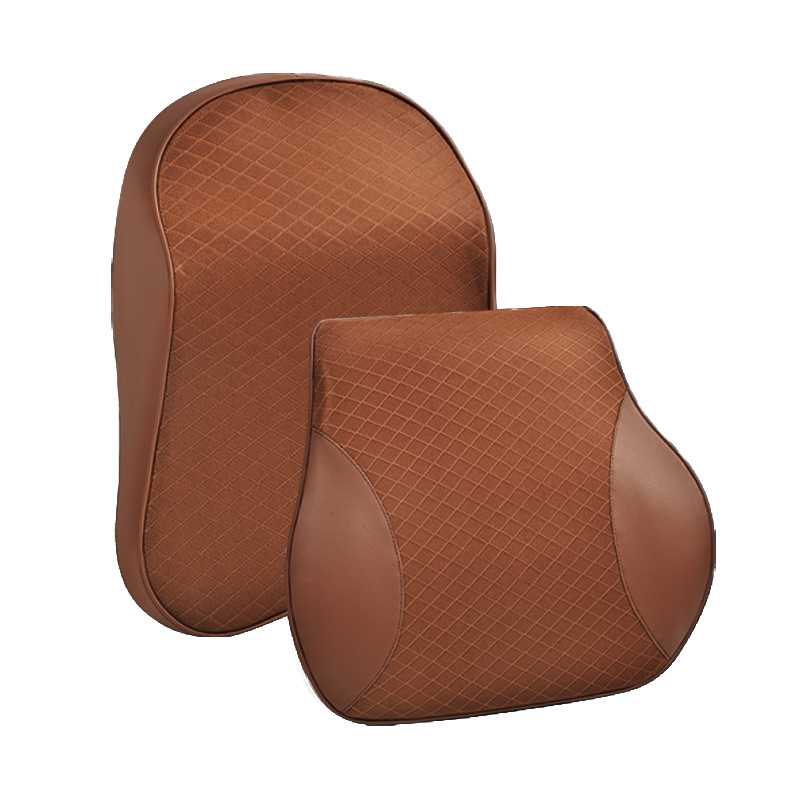 Car Headrest Neck Pillow Car Headrest Lumbar Vehicle Memory Foam Cervical Neck Car Lumbar Seat