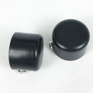 Hot sale wrought iron curtain rod decorative curtain accessories accessories Roman Rod plug curtain rod sealing flat head