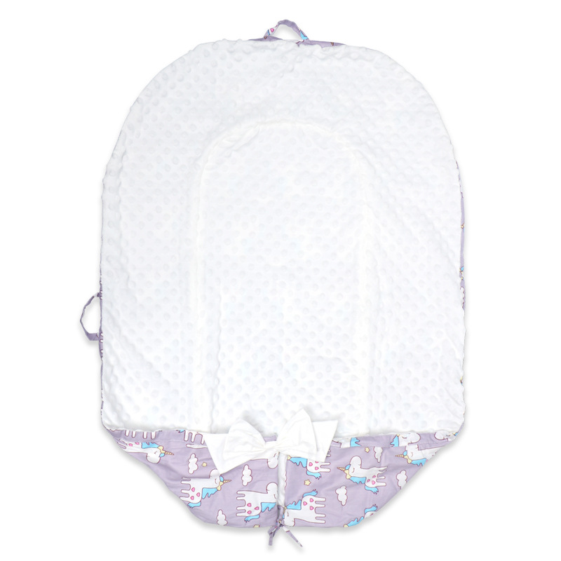 Cross-border supply removable crib bed bed cover accessories cotton single piece portable printing cover wholesale