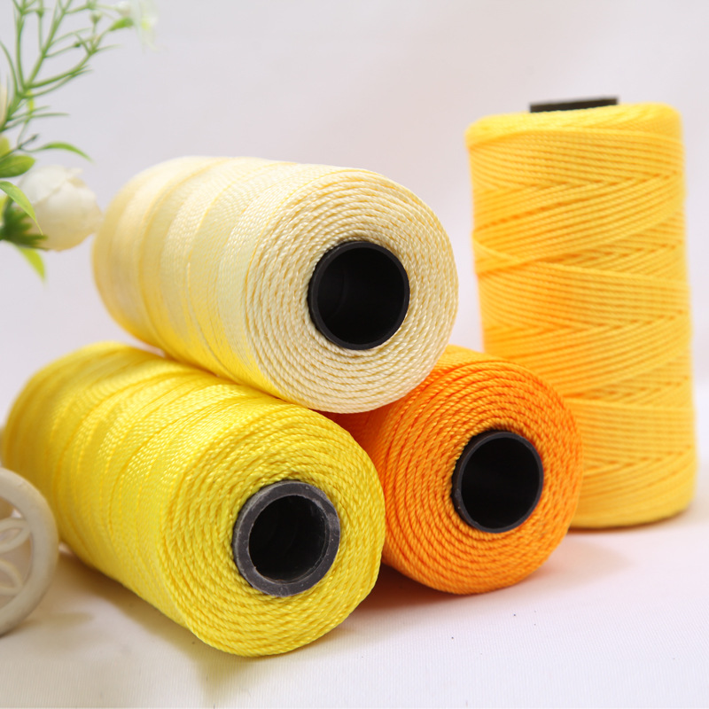 Braided summer hat line hook-wrapped line hook cushion doll line manufacturers wholesale stranded line polypropylene wholesale