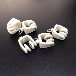 11mm plastic curtain track soft rail pulley curved rail pulley curved rail accessories 1 piece = 390 PCs