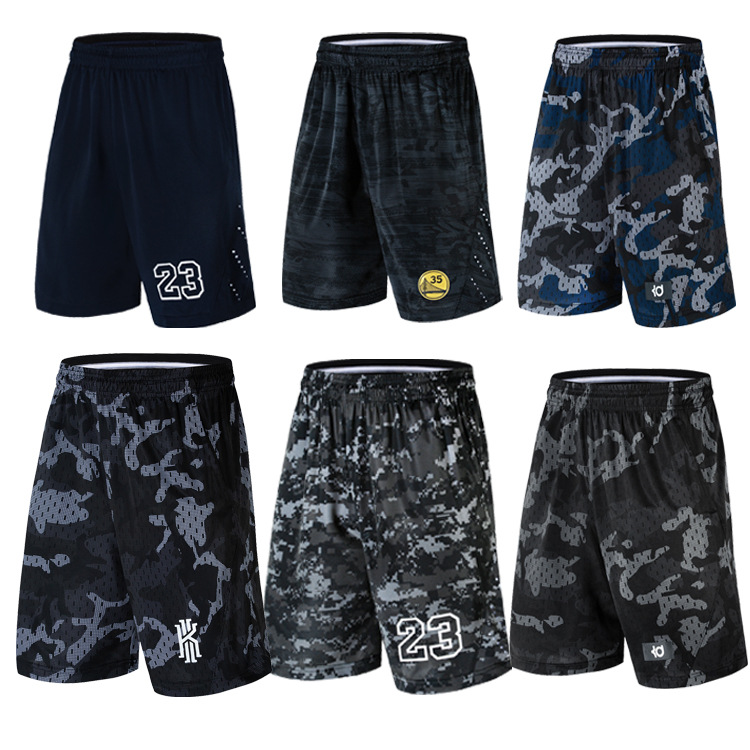 Basketball Pants Sports Shorts Spring Men's plus size Loose Quick-drying Shorts Running Pants Fitness Pants Sports Pants