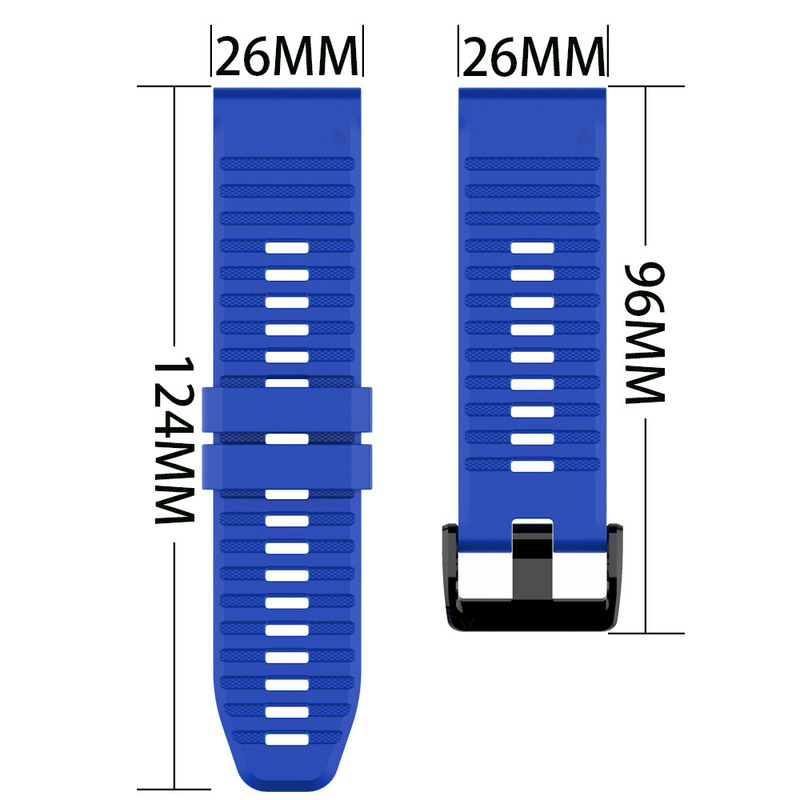 クイックリリースシリコン時計ストラップ Fenix6 6x 5x Fenix3 Hr 26 22 ミリメートルデジタルスマート時計バンドコンピュータ/スマートアクセサリー|undefined
