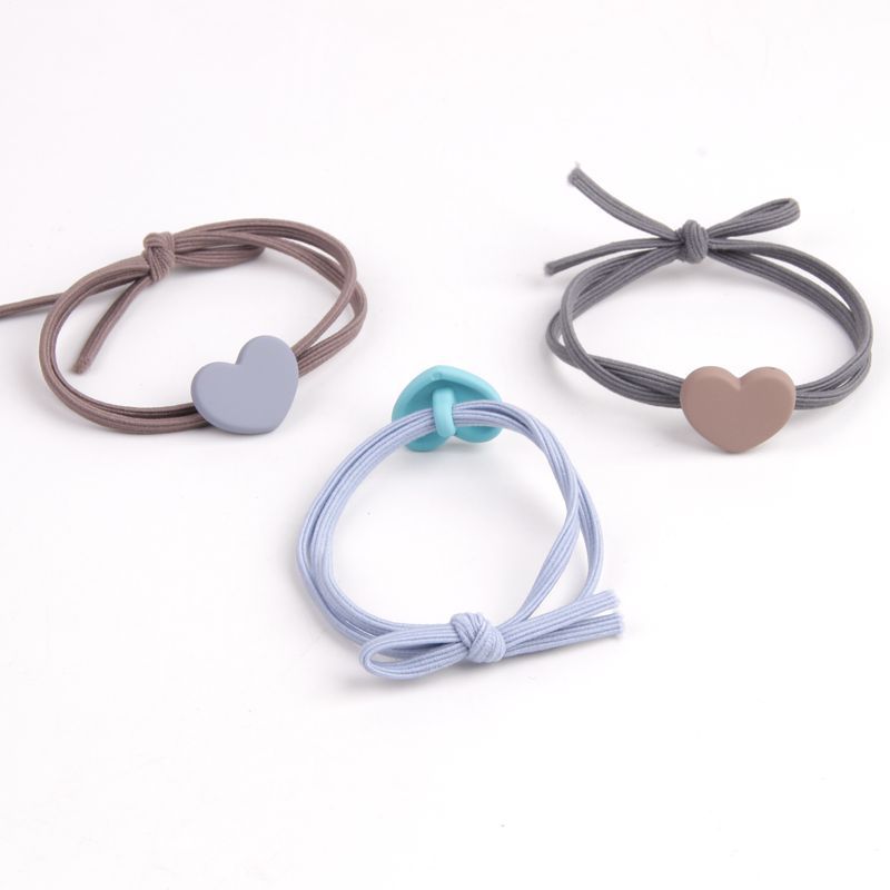 New small fresh head rope female Net red explosion hair ring Korea Dongdaemun love headwear creative factory outlet