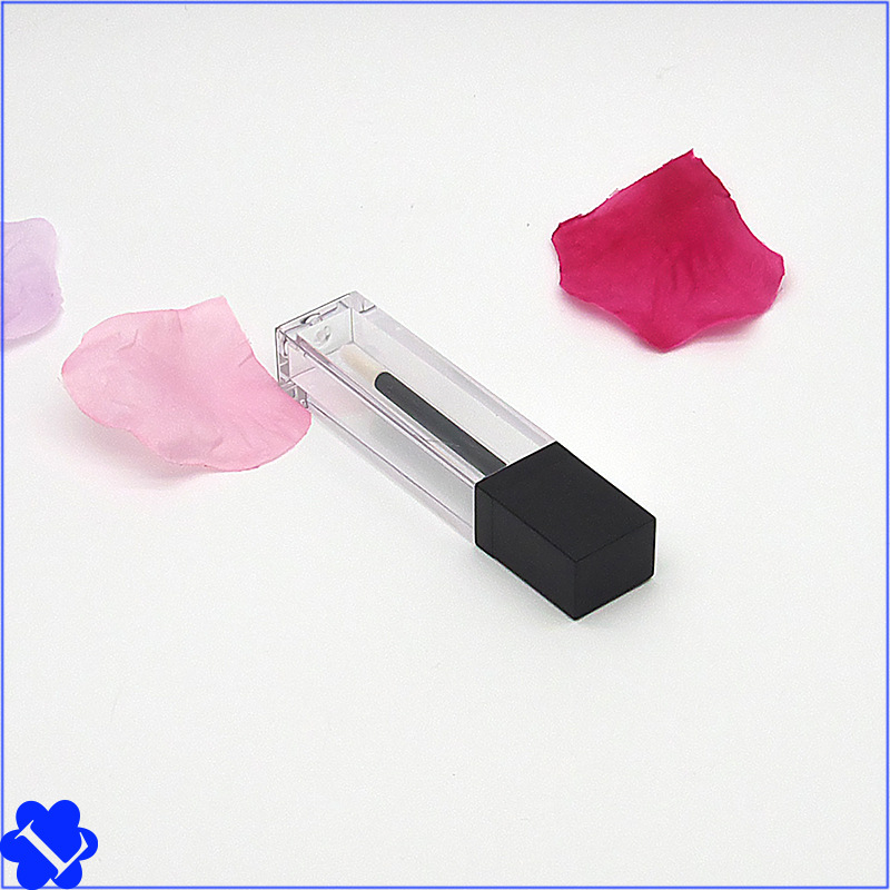 7ML in stock square flat lip gloss tube empty tube DIY lip glaze empty Tube empty bottle lip glaze sub-bottle lip gloss tube packaging material