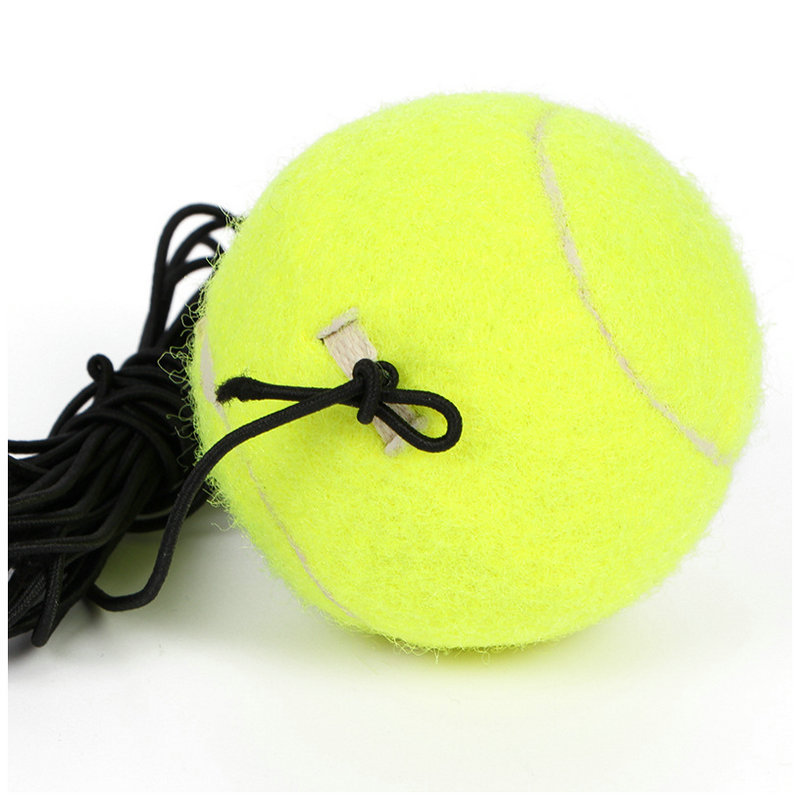 Factory wholesale with rope training game tennis training Square fitness swing ball with line single tennis