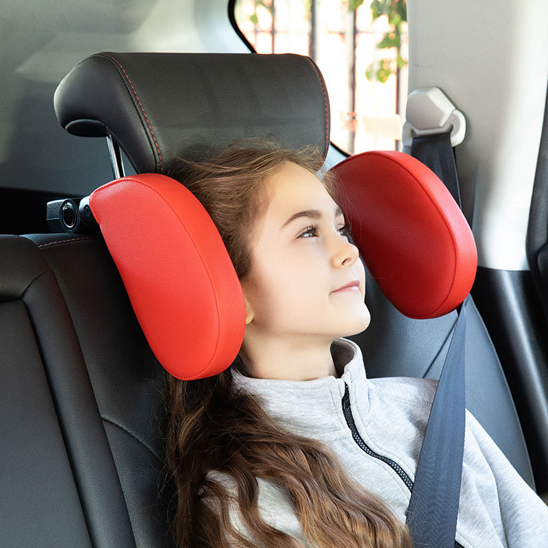 Factory car headrest memory cotton new car travel sleep child seat side rest neck pillow a generation of hair